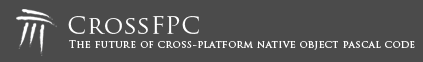 CrossFPC — The future of cross-platform native object pascal code